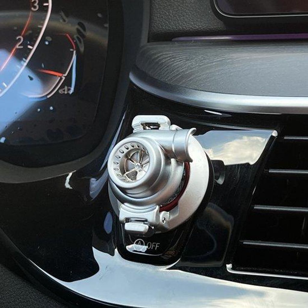 Turbo-Start-Stop-Knop-Afdekking, selbstklebend, kühle Motor- und Autodeko.