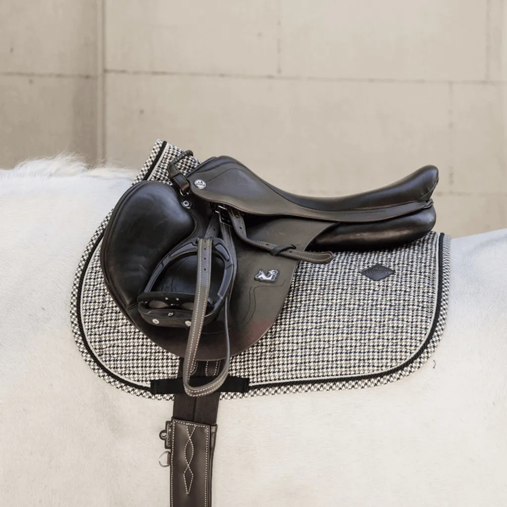 Recensione Sottosella Kentucky Dressage Pied-De-Poule Marrone Full - 3