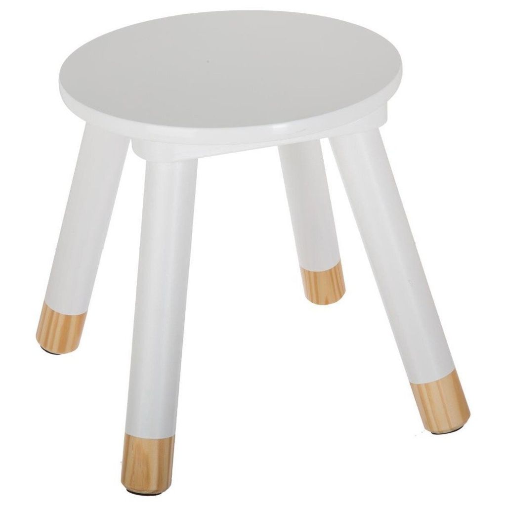 Sgabello per bambini - sgabello a quattro gambe, altezza: Immagine del prodotto 
