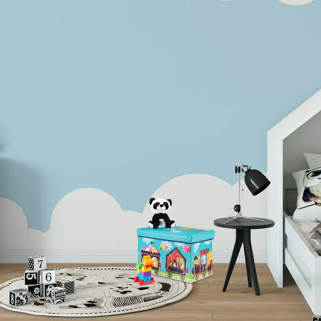 Box Bambini 150x150 XXL: Recinto Gioco Neonato con Rete Traspirante - 5