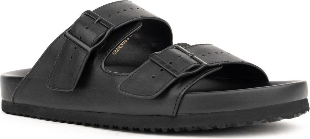 Sergio Moretti Herren Hausschuhe SMR3969-20283BLA Farbe: Schwarz Größe: 42