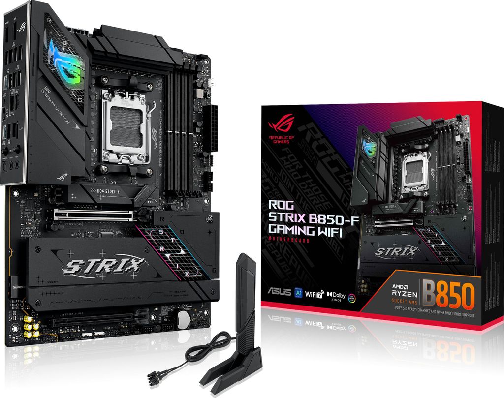 ASUS ROG STRIX B850-F GAMING WIFI, Mainboard Produktbild 