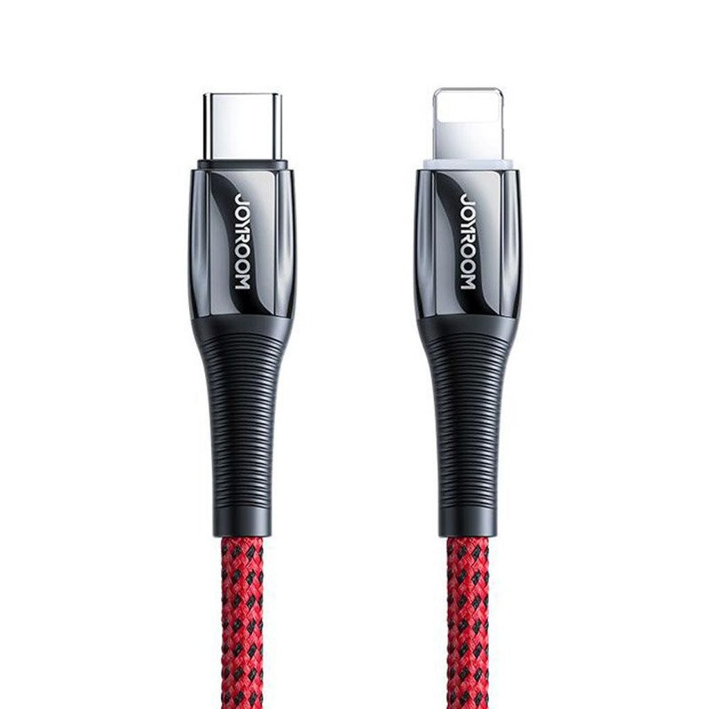 Joyroom Kabel USB Typ C Kabel - Lightning Power Delivery 20W 2,4A 1,2m rot (S-1224K2 Rot)