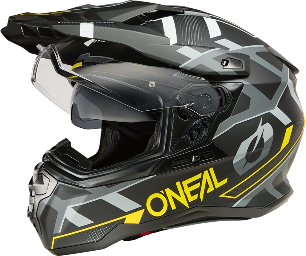 Oneal D-SRS Square V.25 Motocross Helm, schwarz Produktbild 