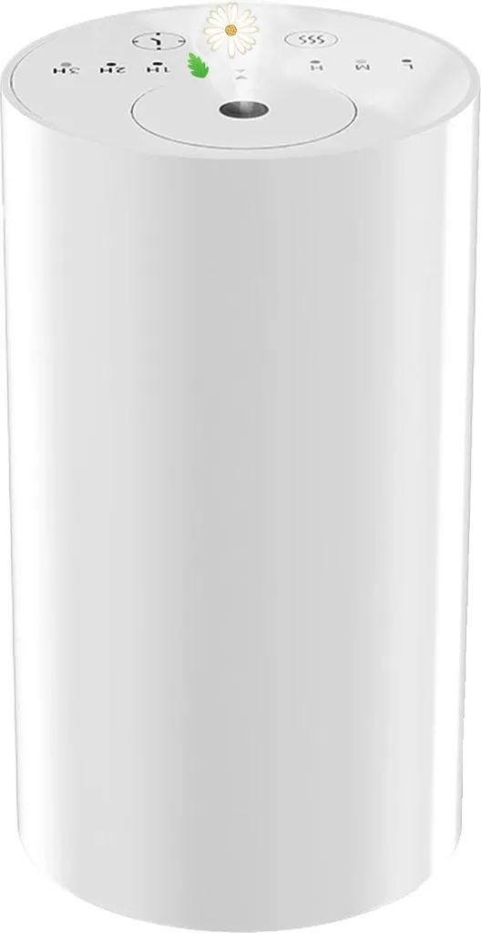 Diffuseur d'huiles essentielles compact blanc à technologie sans eau