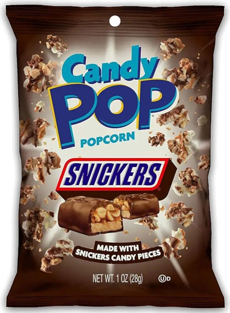 Snickers Candy Pop Popcorn 28g (MHD 17.04.2026)