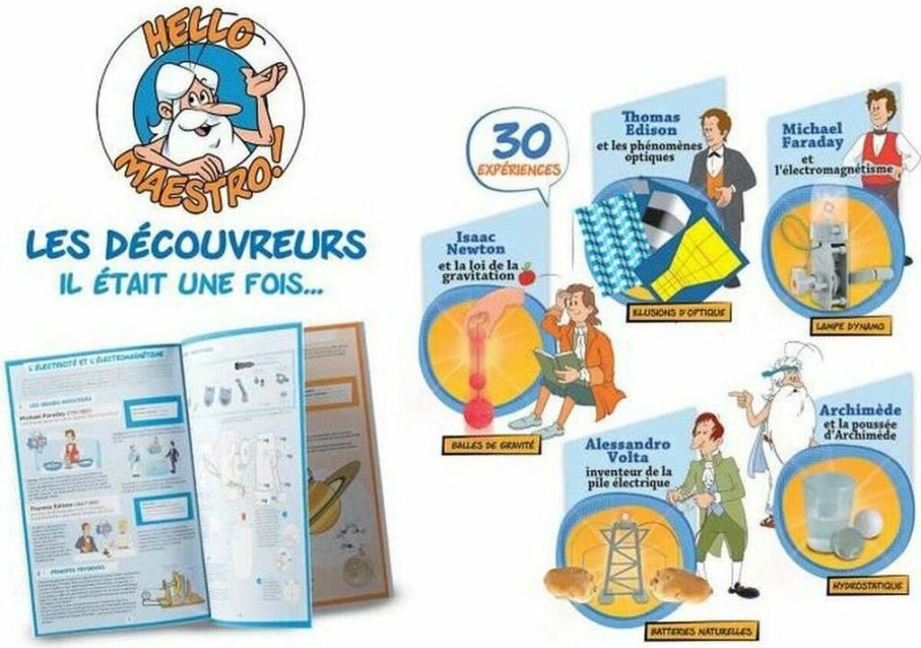Juego de Mesa Educa kit Erfahrungen Es war einmal ... die Entdeckung (FR)