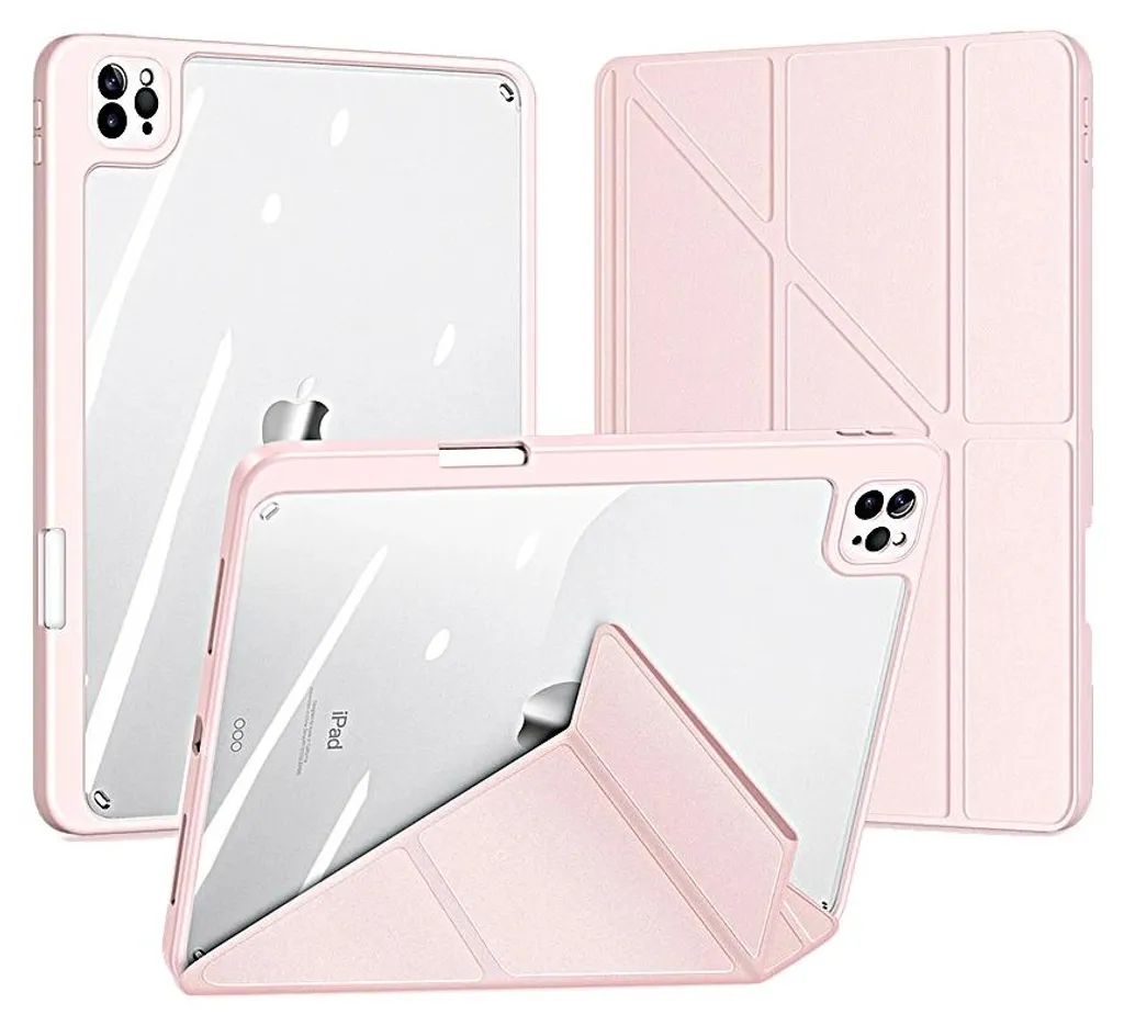 Coque de Protection iPad Air 5 Rose en Silicone TPU Antichoc Robuste