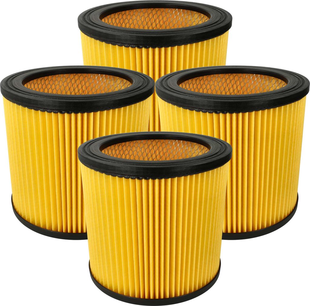 vhbw 4x Patronenfilter Ersatz für BAMATO AB110FP für Absauganlage - HEPA Ersatz-Filter, 18,2 x 16,8 cm