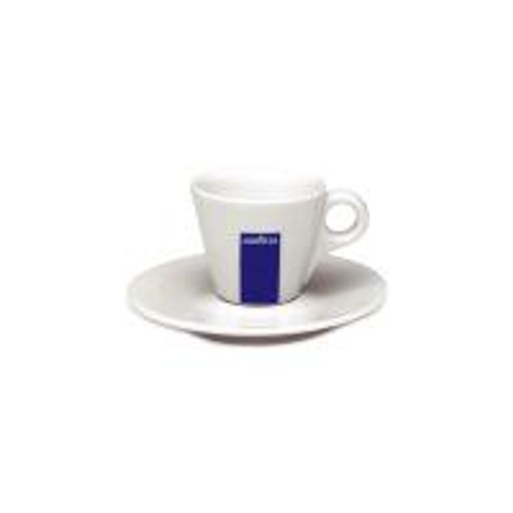 Satz von 6 Keramik Espressotassen mit Untertasse für Produktbild 