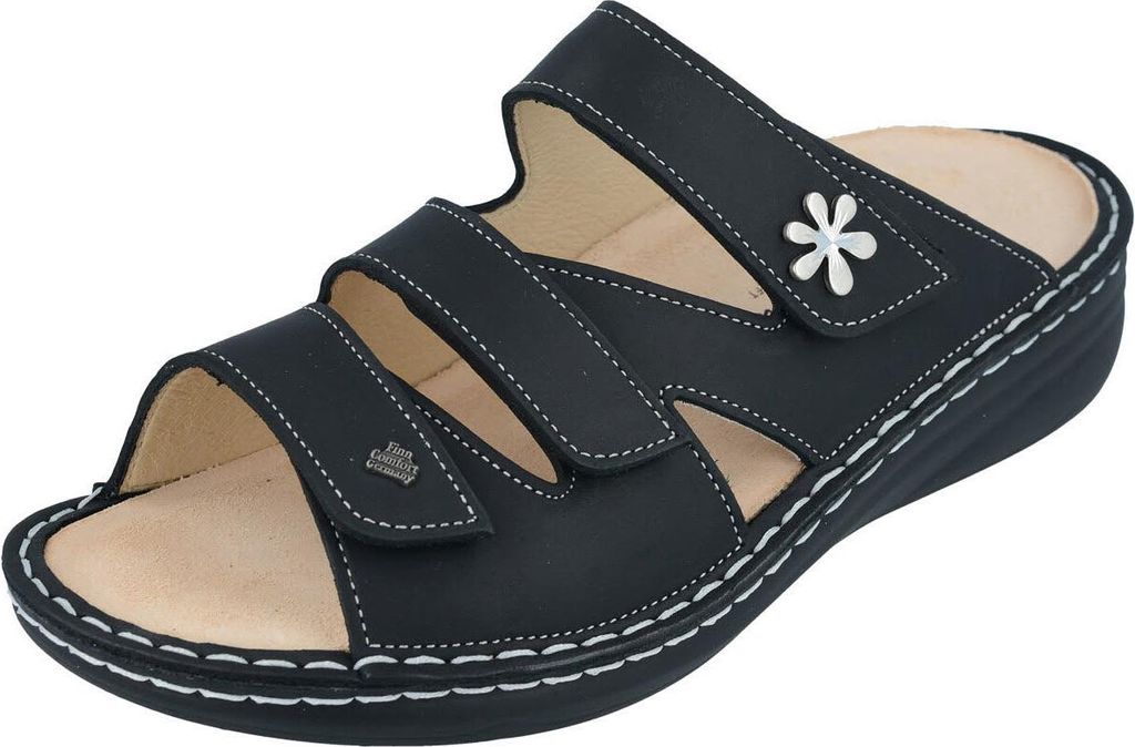 Finn Comfort grenada Pantolette rot in Gr. 42