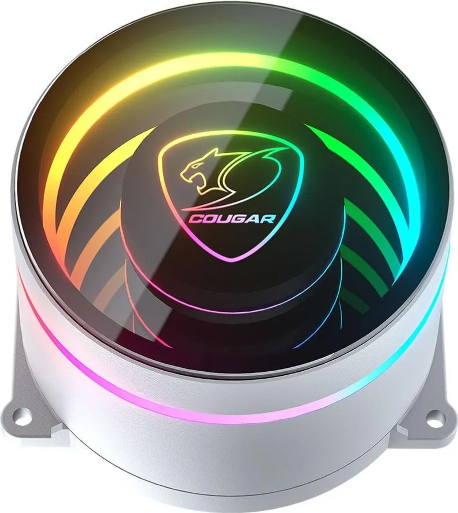 Cougar Poseidon Elite 240 ARGB Blanc - Kit de Watercooling CPU Performant - 5