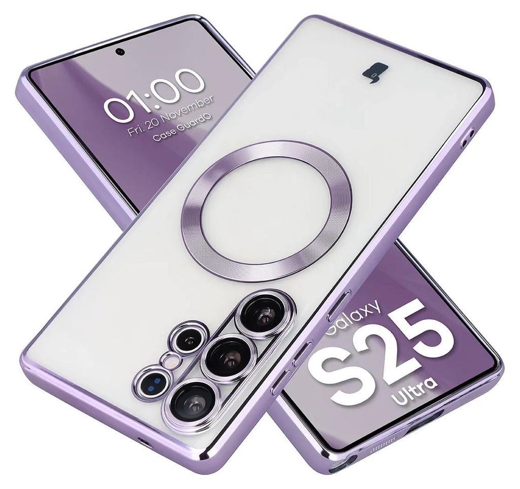 Handyhülle mit Kameraschutz und Magnetring für Galaxy S25 Produktbild 