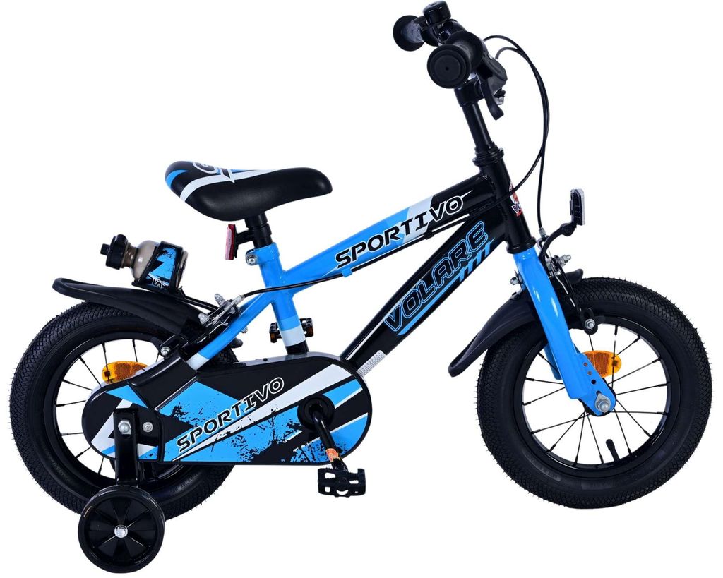 Detský bicykel Volare Sportivo - chlapci - 12 palcov - Obrázok produktu 
