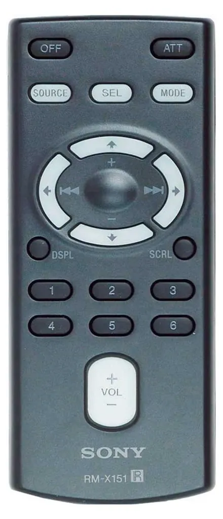 Telecomando Sony RM-X151 per Radio Auto - Compatibile Sony CDX/MEX