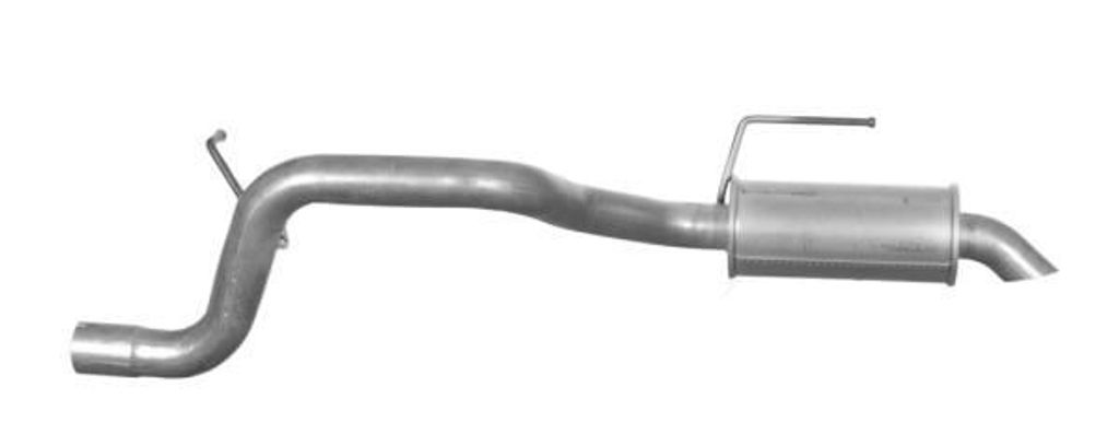 VEGAZ CHS-161IMA Endschalldämpfer für JEEP CHEROKEE (KK) Auspuff