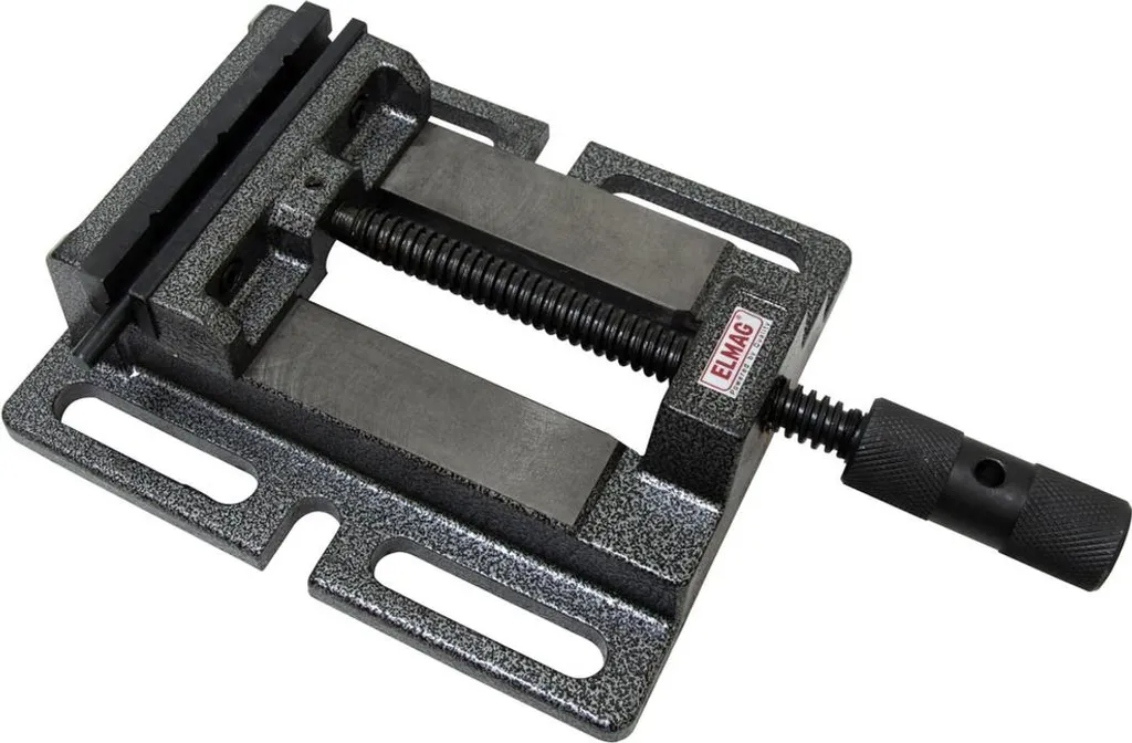 Étau Elmag 150 mm 88144 : Fini les Glissements lors de vos Serrages