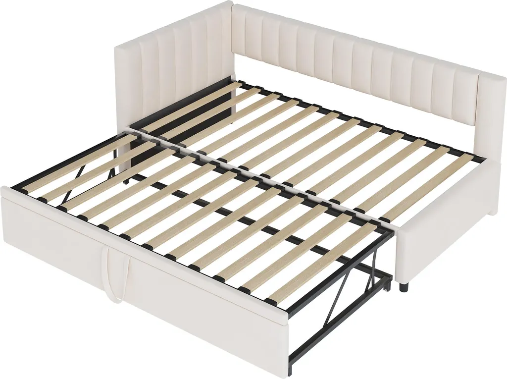 Lit banquette extensible 90/180x200 : la solution aux petits espaces - 9