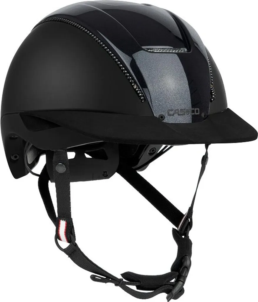 Casco Casque d'équitation Duell noir taille L pour cavalier exigeant