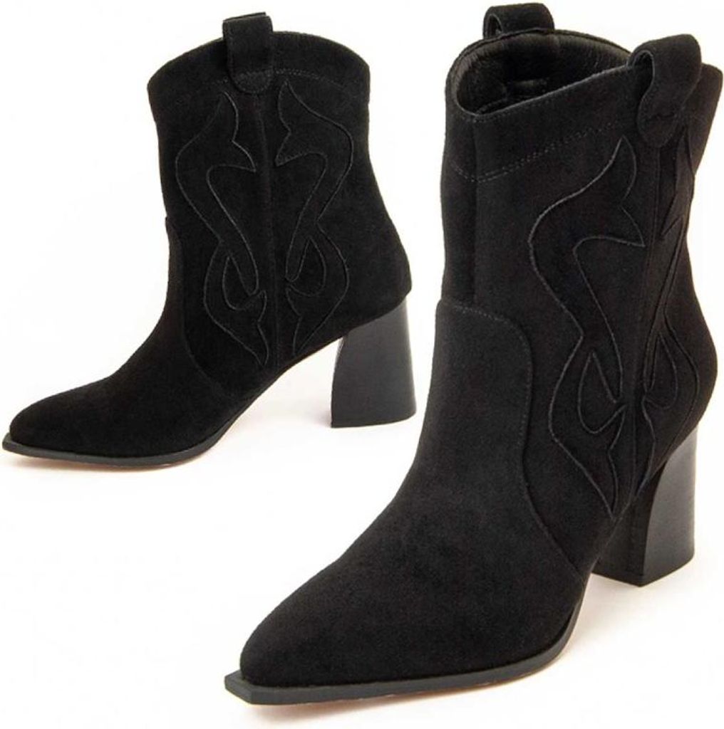 Montevita Absatzstiefel Cacera Schwarz