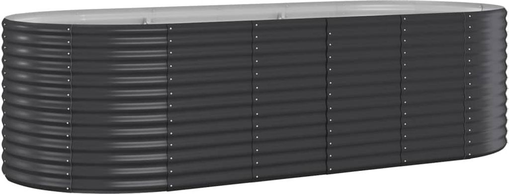 VIDAXL -Planungsbox 249x100x68 cm Pulver -beschichteter Immagine del prodotto 
