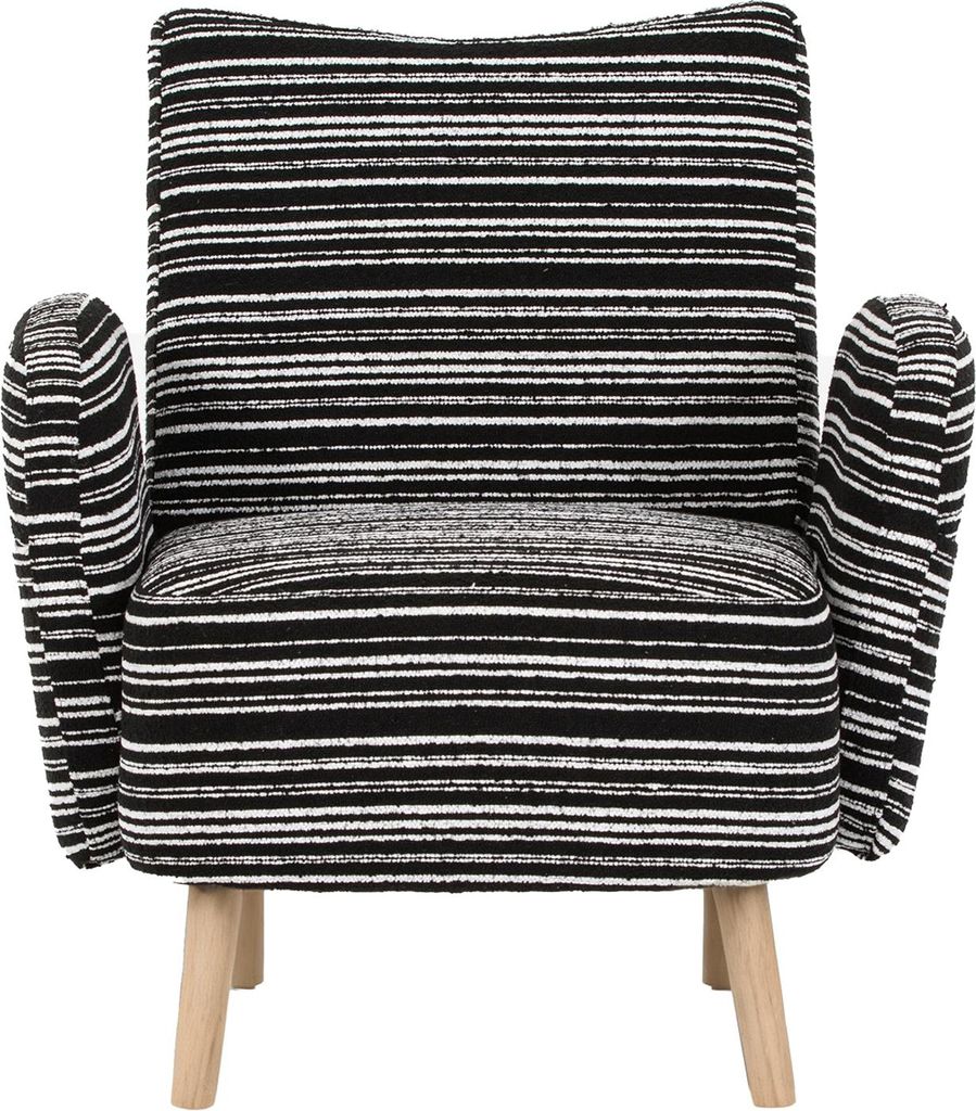Sessel, Stoff mit Kreismuster, mit seitlicher Tasche, Beine aus Massivholz, bequemer Lesesessel, Wohnzimmer, Schlafzimmer, Büro