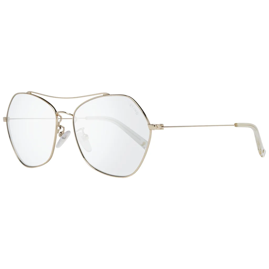 Lunettes de Soleil Femme Or Rose Sting SST193 Protection Style