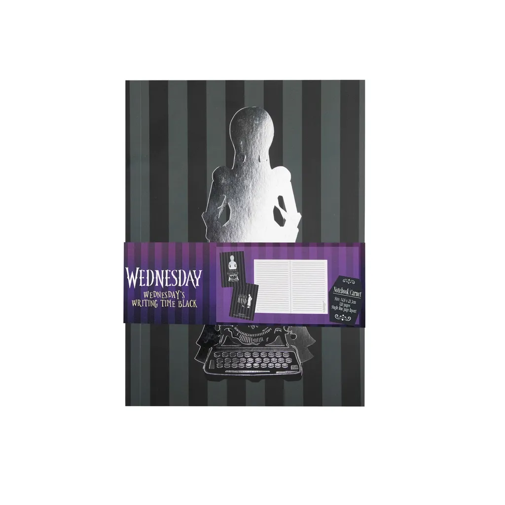 Journal intime Mercredi Addams pour écrire ses secrets Format A5 - 2