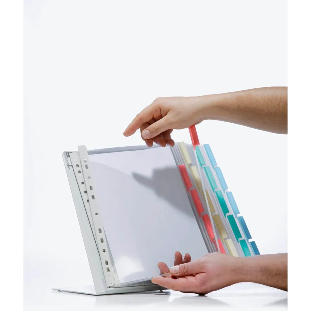 Support de consultation de table avec 20 plaques A4 DURABLE FUNCTION - 11