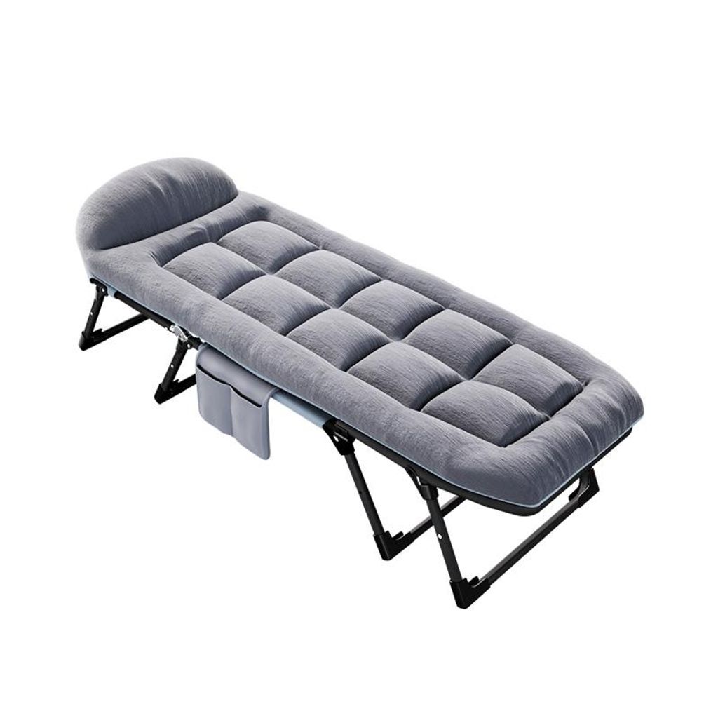 Lit d'appoint pliable avec repose-tête réglable, idéal pour Image du produit 