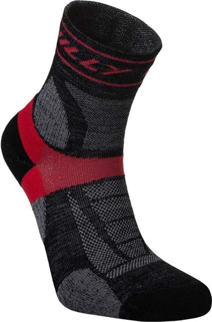 Hilly Socks Trail Anklet Med Kurze Socken Schwarz EU 43-46 Herren,Damen Schwarz EU 43-46