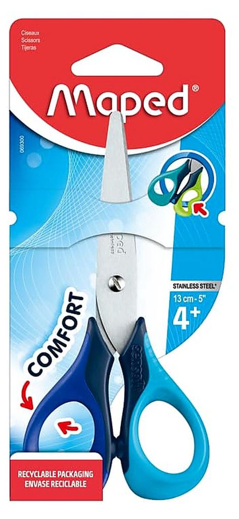 Maped ciseaux de bricolage Sensoft 3D, longueur : 130 mm, Image du produit 