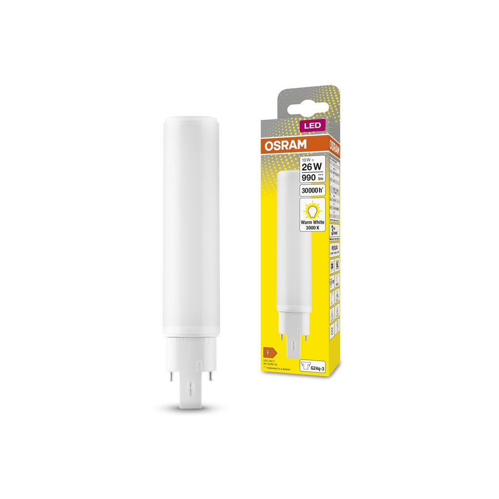 OSRAM DULUX D/E 26 LED žárovka pro patici G24Q-2, 10 W, 990 Obrázek produktu 6