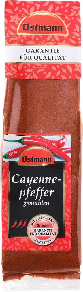 Ostmann Cayenne Pfeffer gemahlen Beutel 40g