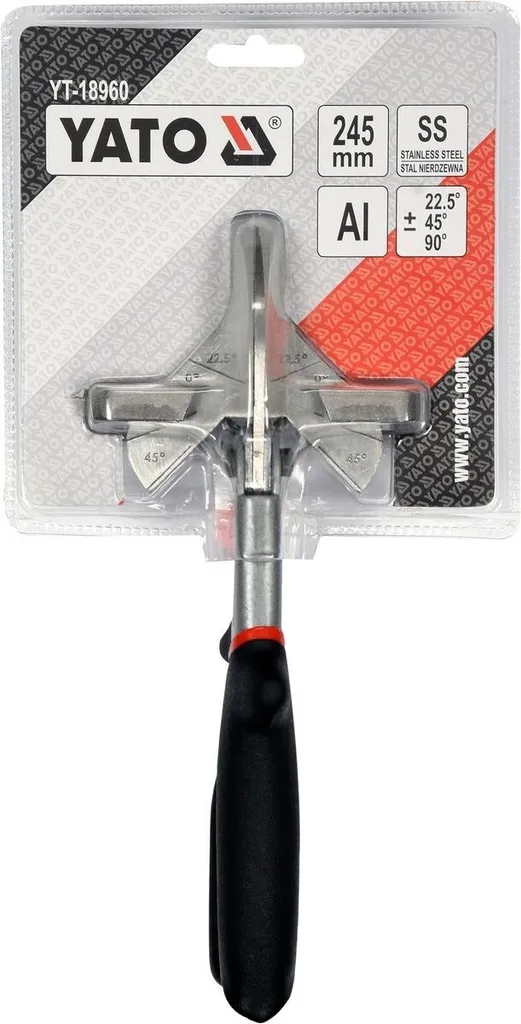 YATO cesoie ad angolo cesoie per profili cesoie multifunzione cesoie per stampi taglierina 245 mm - 8