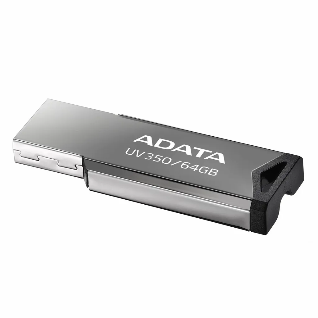 ADATA UV350 64GB Chiavetta USB 3.2 in Metallo per Foto e Video - 1