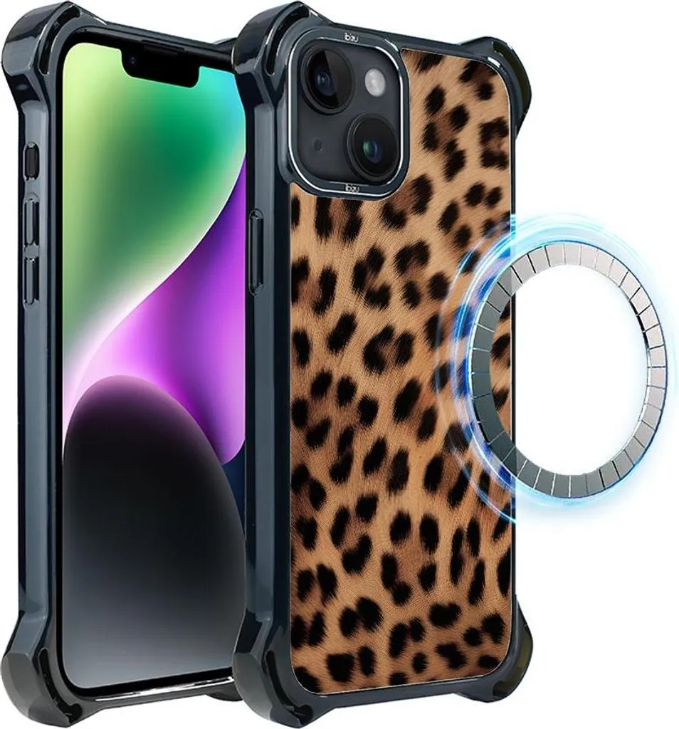 Custodia Design Panther iPhone 14 IBIZU DropGuard Ultra MagSafe