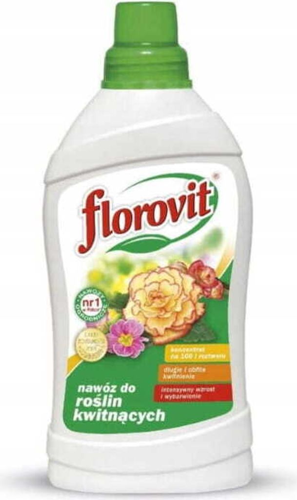 Florovit Flüssigdünger für blühende Pflanzen 1l Produktbild 