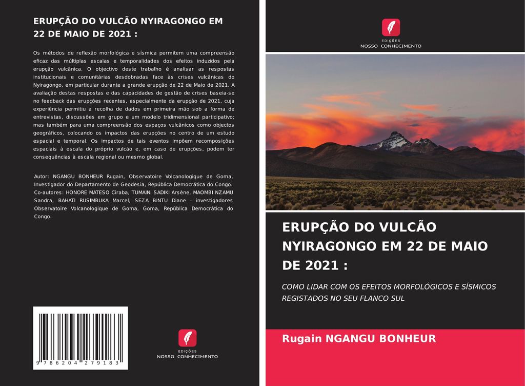 Erupção Do Vulcão Nyiragongo Em 22 De Maio De 2021 :