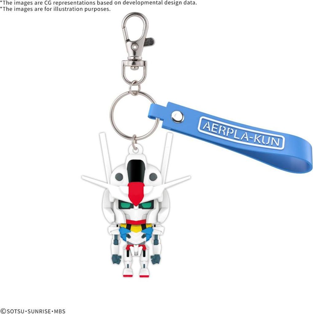 Bandai - Aerpla-Kun 3D Rubber Mascot Keychain