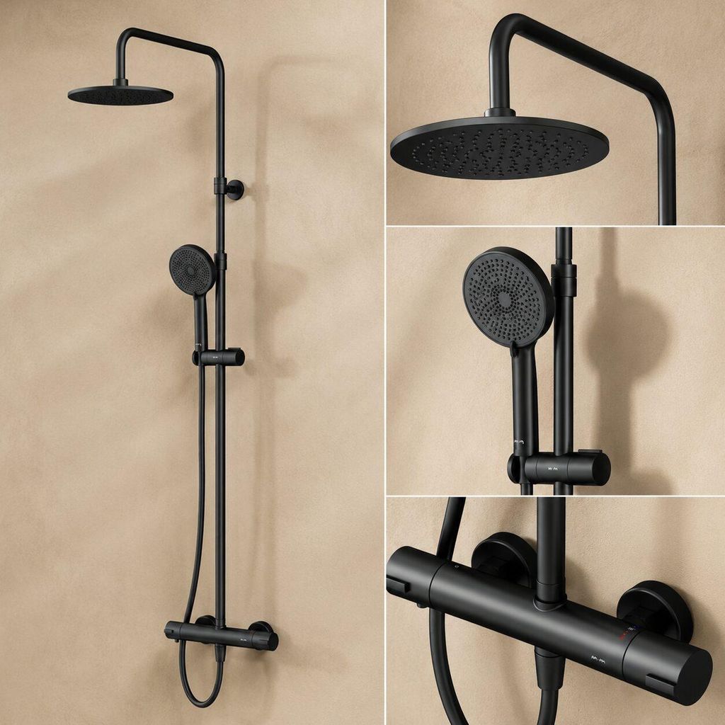 AM.PM Duschsystem mit Thermostat, Regendusche Ø 25 cm, Produktbild 