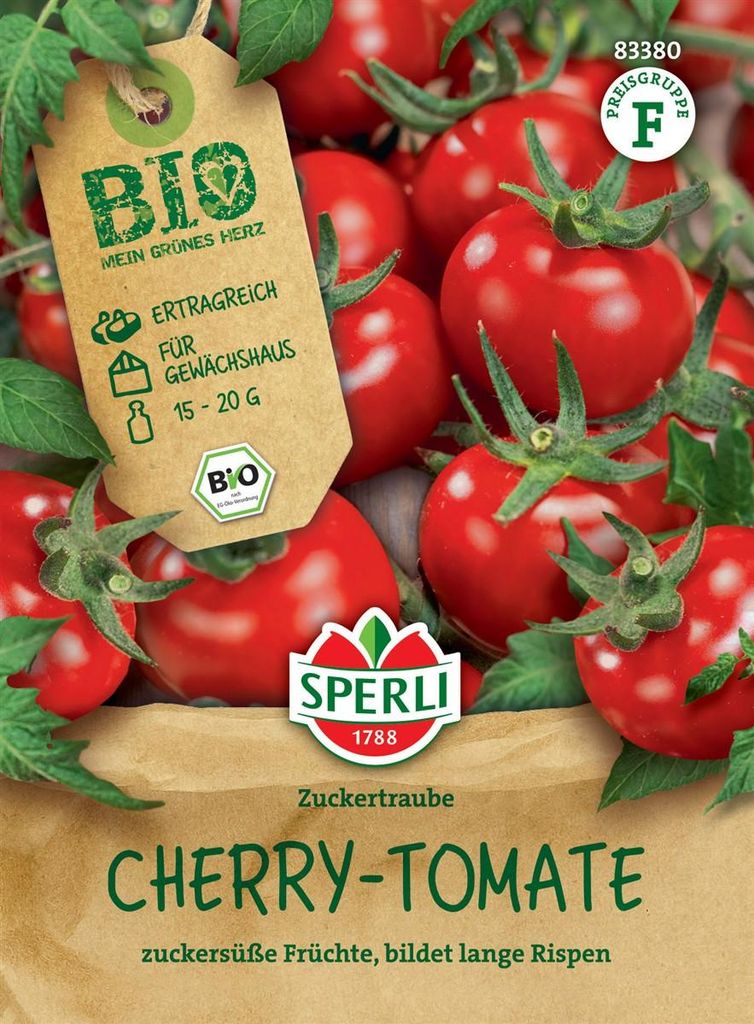 SPERLI  Cherrytomatensamen Zuckertraube Solanum Produktbild 
