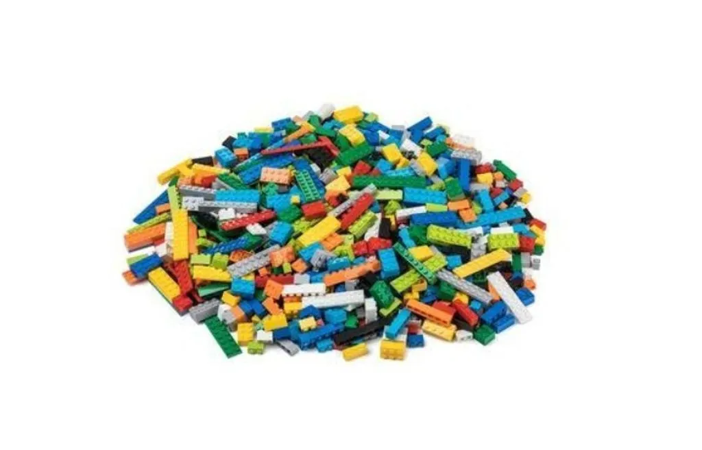 Jeu de briques de construction 1000 pièces légères pour les enfants