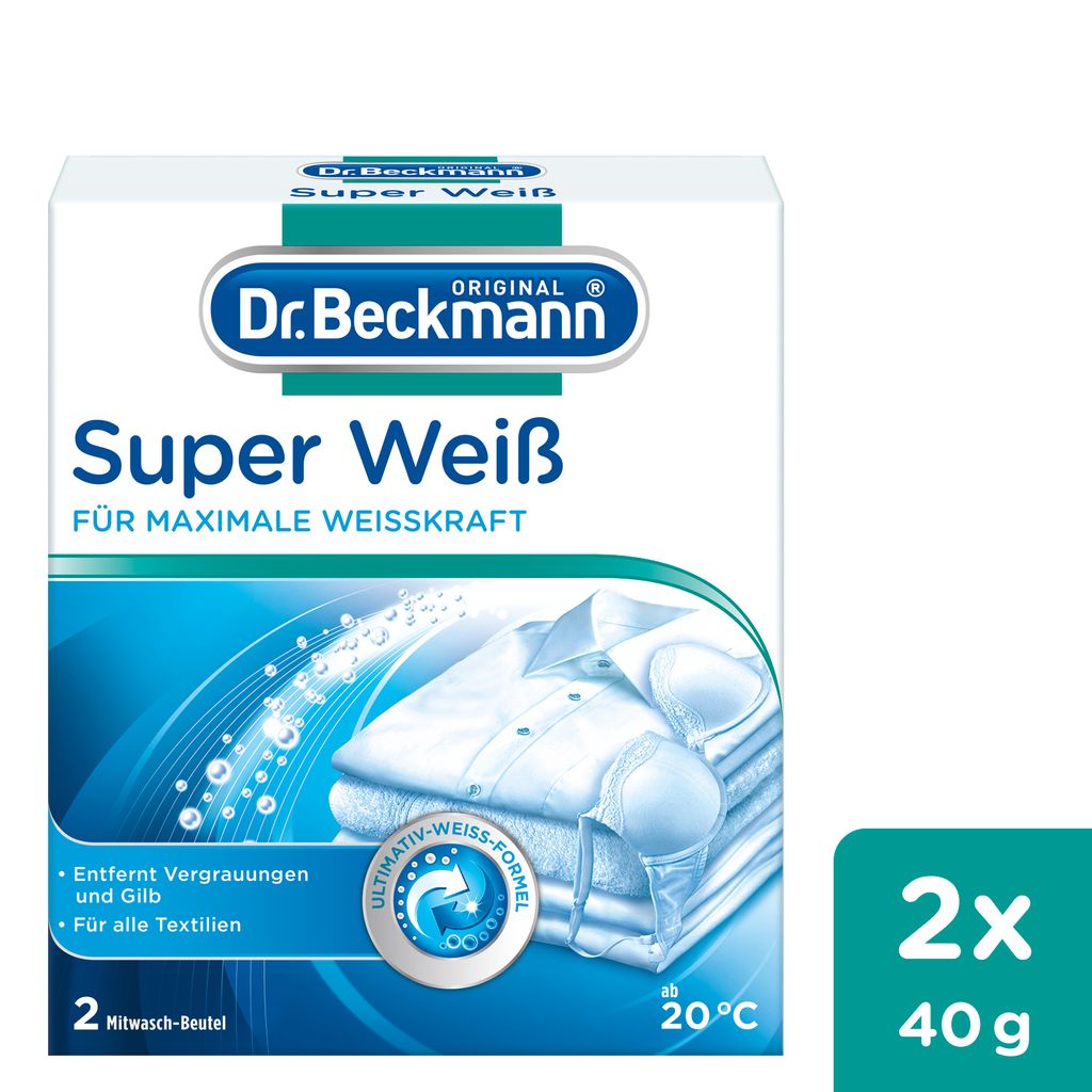 Dr. Beckmann Super White 2 x 40 g Obrázek produktu 4