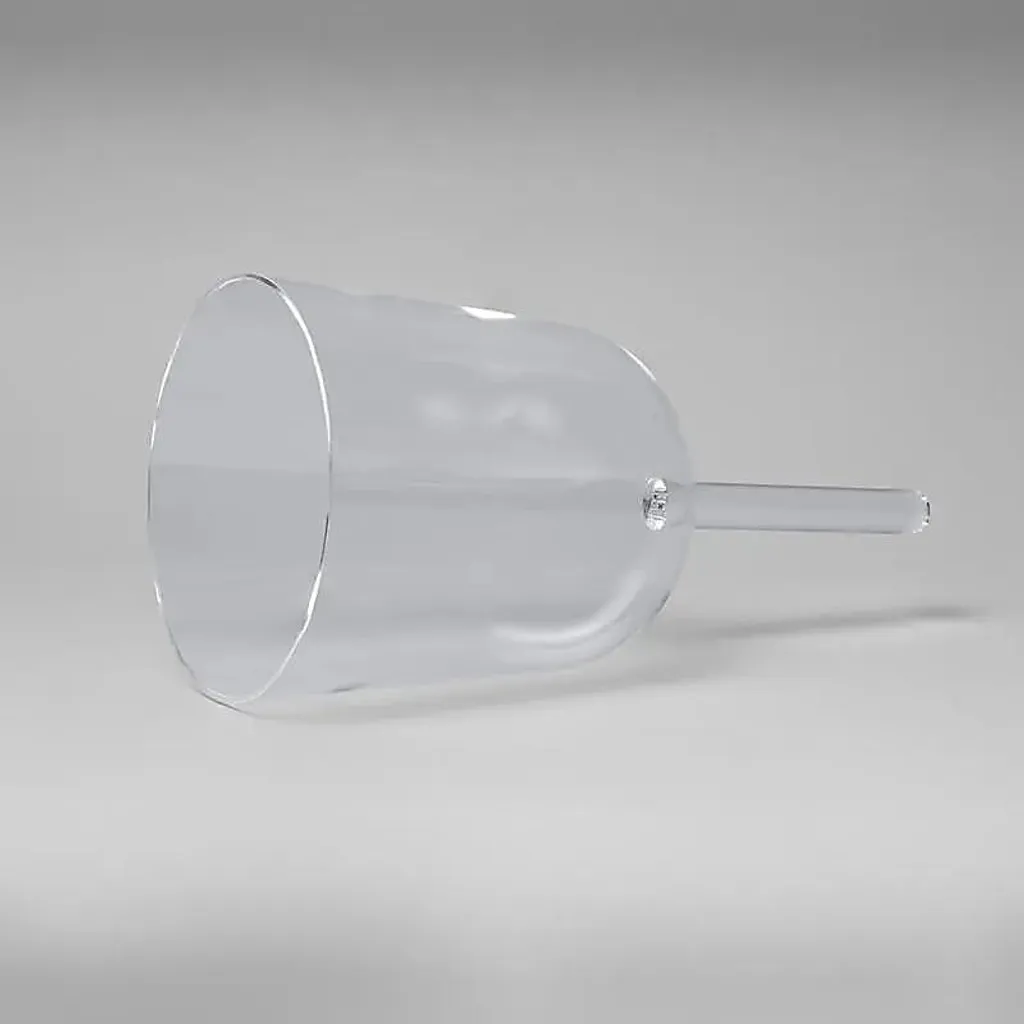 Bol Chantant Tibétain en Cristal Transparent de 13 cm de Diamètre Solo