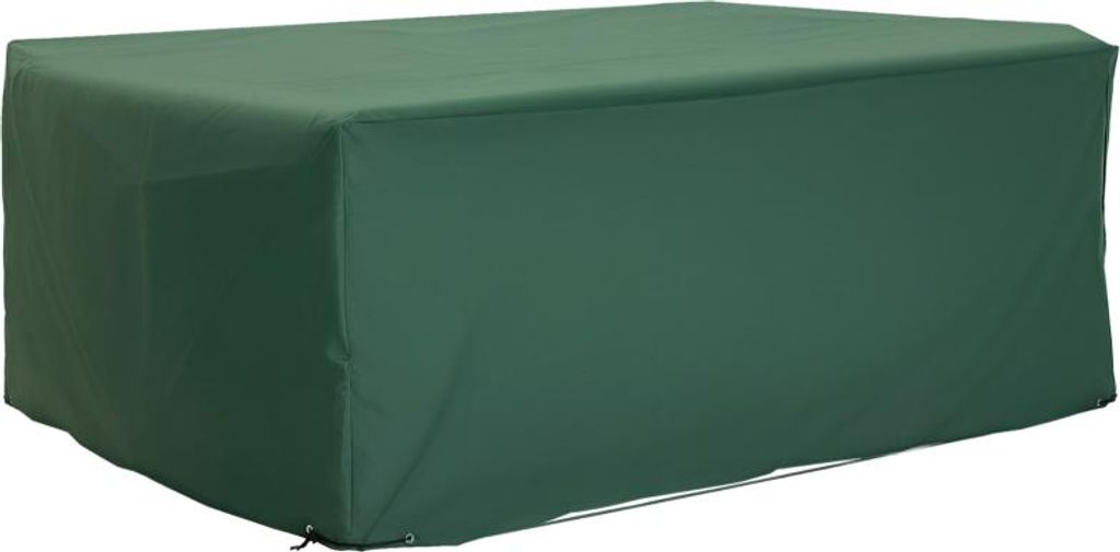 Fortuna Lai Schutzhülle Abdeckung Abdeckhaube für Gartenmöbel 600D-Oxford Grün 210 x 140 x 80 cm