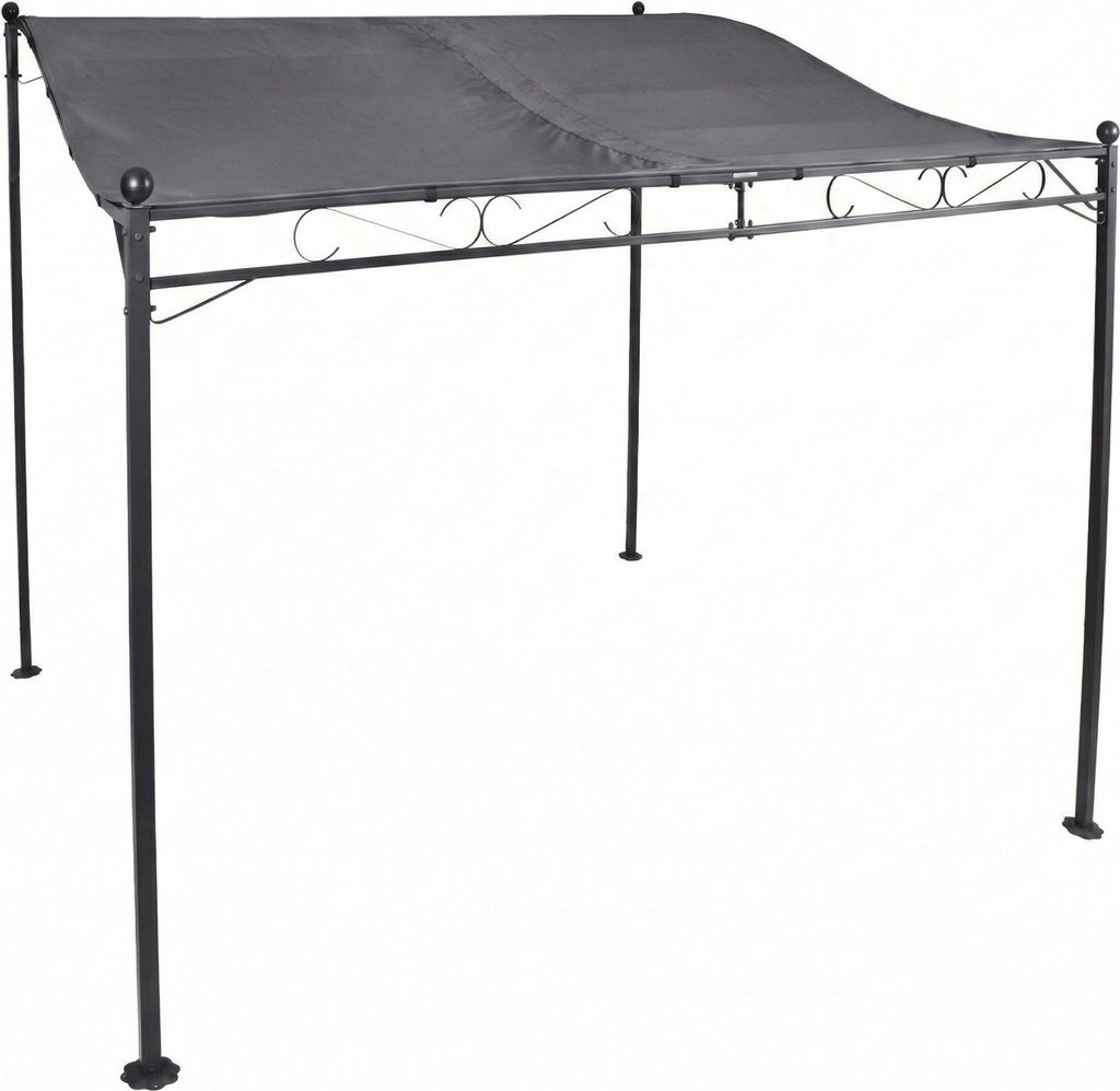 LEX Anbaupavillon 2,5x3 m Pergola wasserdicht & UV-Schutz Produktbild 