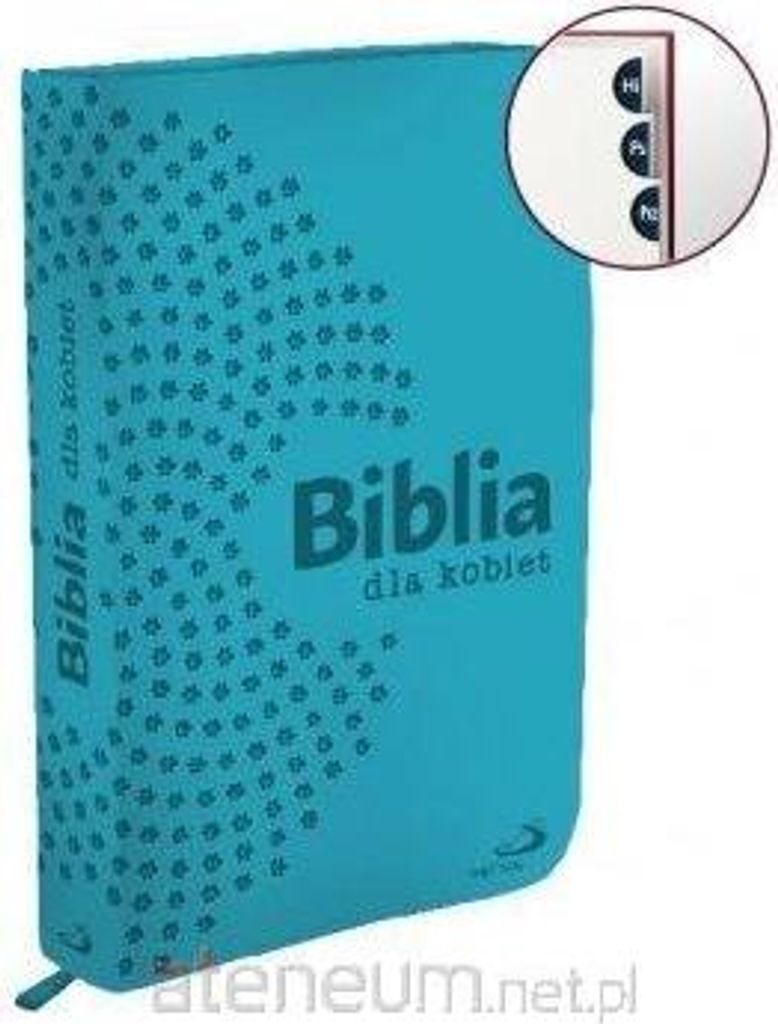 Biblia dla kobiet - turkusowa (z paginatorami) Produktbild 