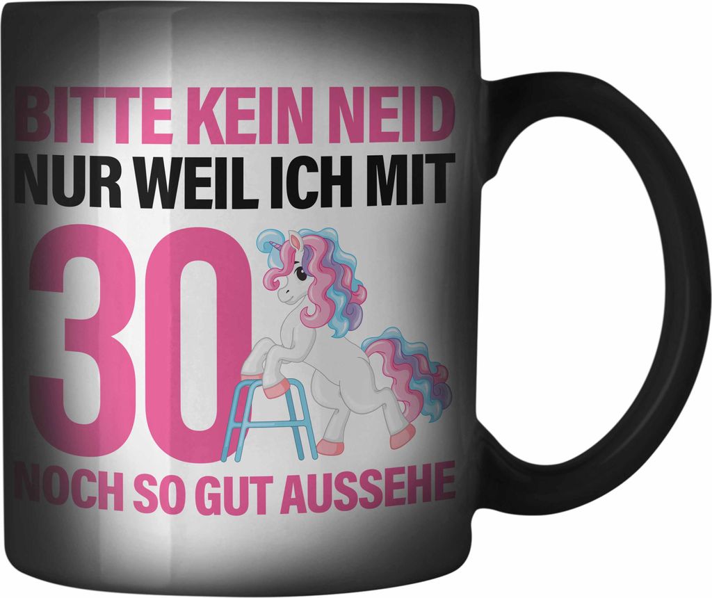 Trendation - 18. Geburtstag Farbwechsel Zauber-Tasse Geschenk Mädchen Geschenkidee Lustig Spruch 18 Geschenke Geschenkideen zum 18 Bday 18er Tocht...