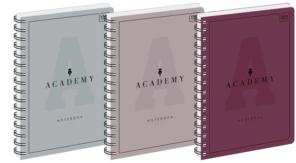 Cahier à Spirale A4 Quadrillé Interdruk 5x 100 Feuilles Format Collège